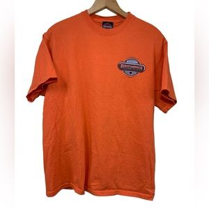 Harley Davidson Men’s Large Orange T-Shirt Minneapolis St. Paul